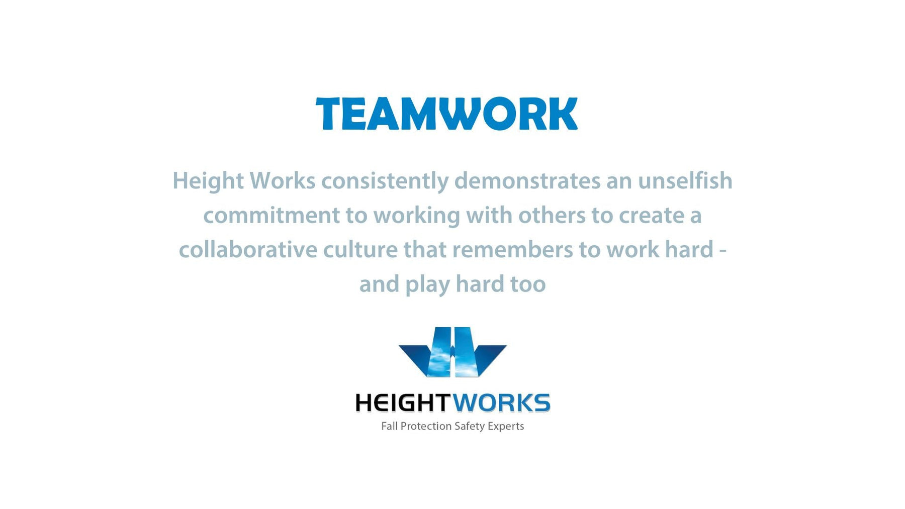 Promoting Workplace Wellness: Tips for Employers and Workers | Height Works team believes in Team Work