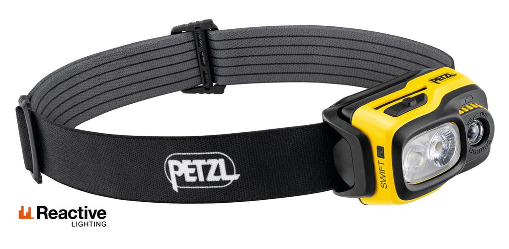PETZL SWIFT RL 900　ラスト1点 Lightweight Petzl Swift RL Headlamp | Height Works