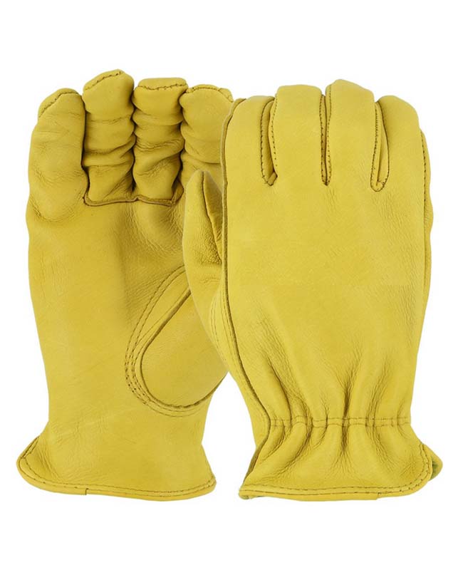 Durable leather safety gloves for height works