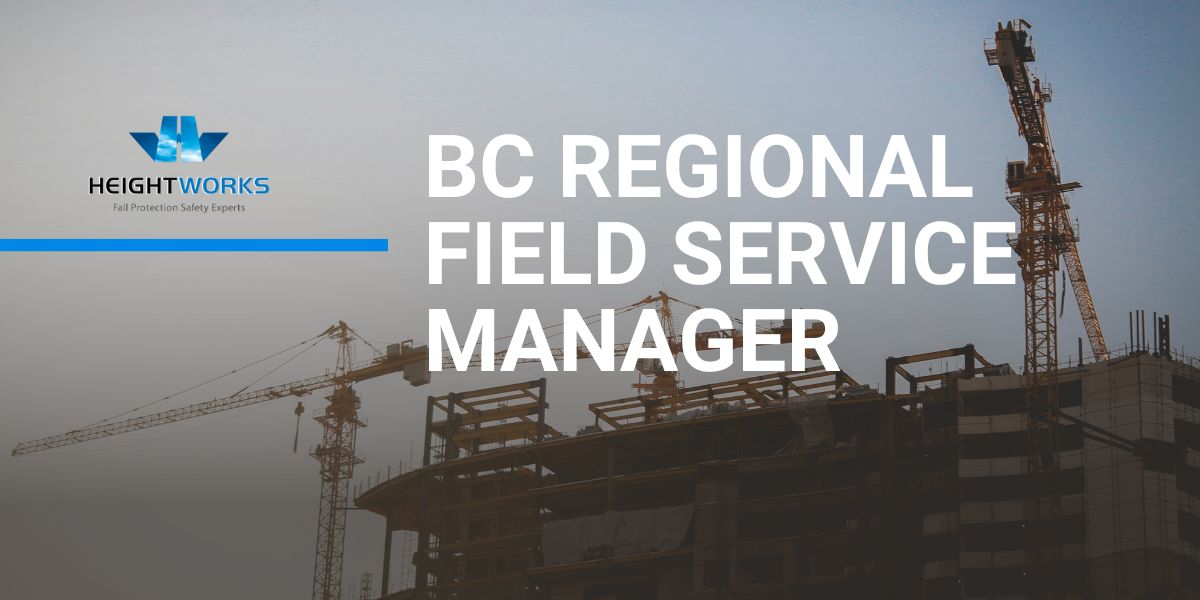 Construction site with cranes about BC Regional Field Service Manager