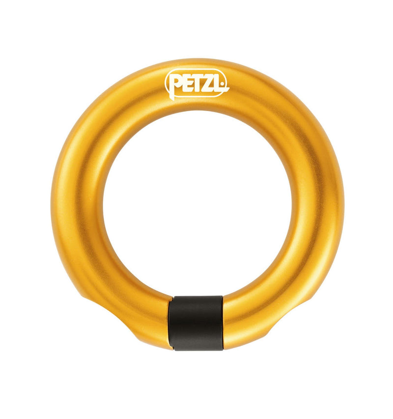 Petzl Ring Open climbing O-ring for secure connections.