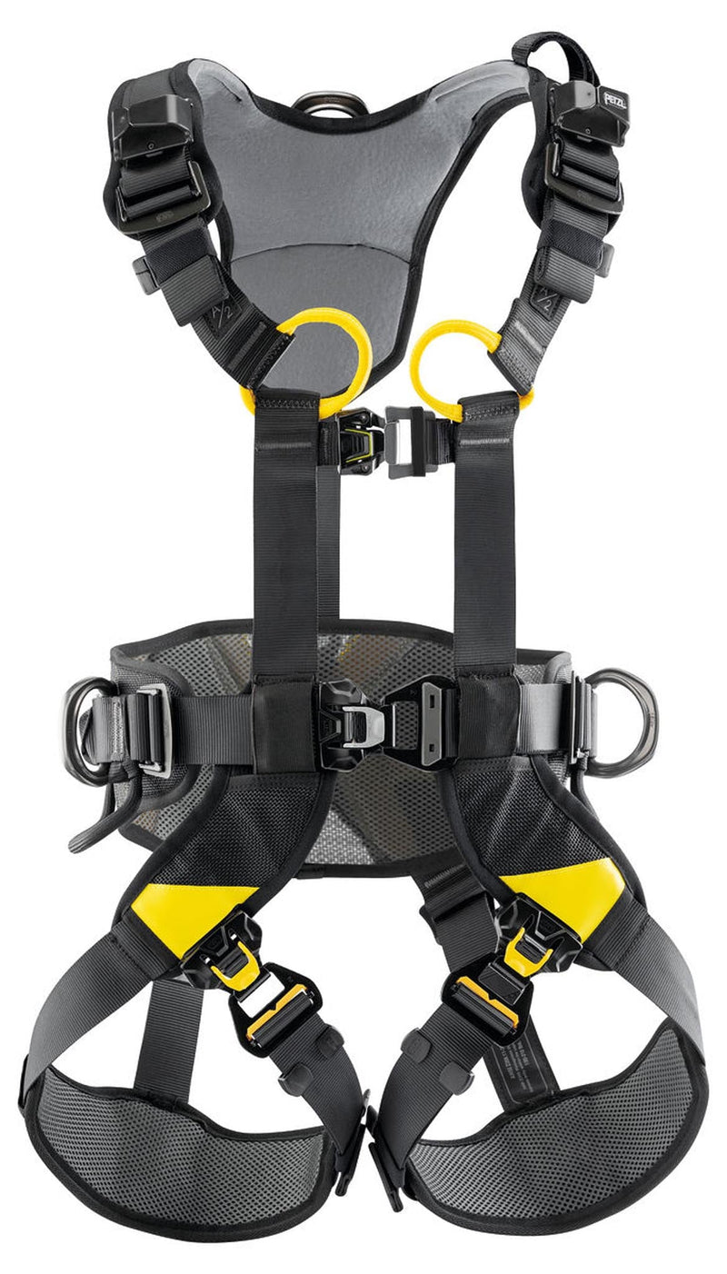 Petzl Volt Wind harness, secure and comfortable for work.